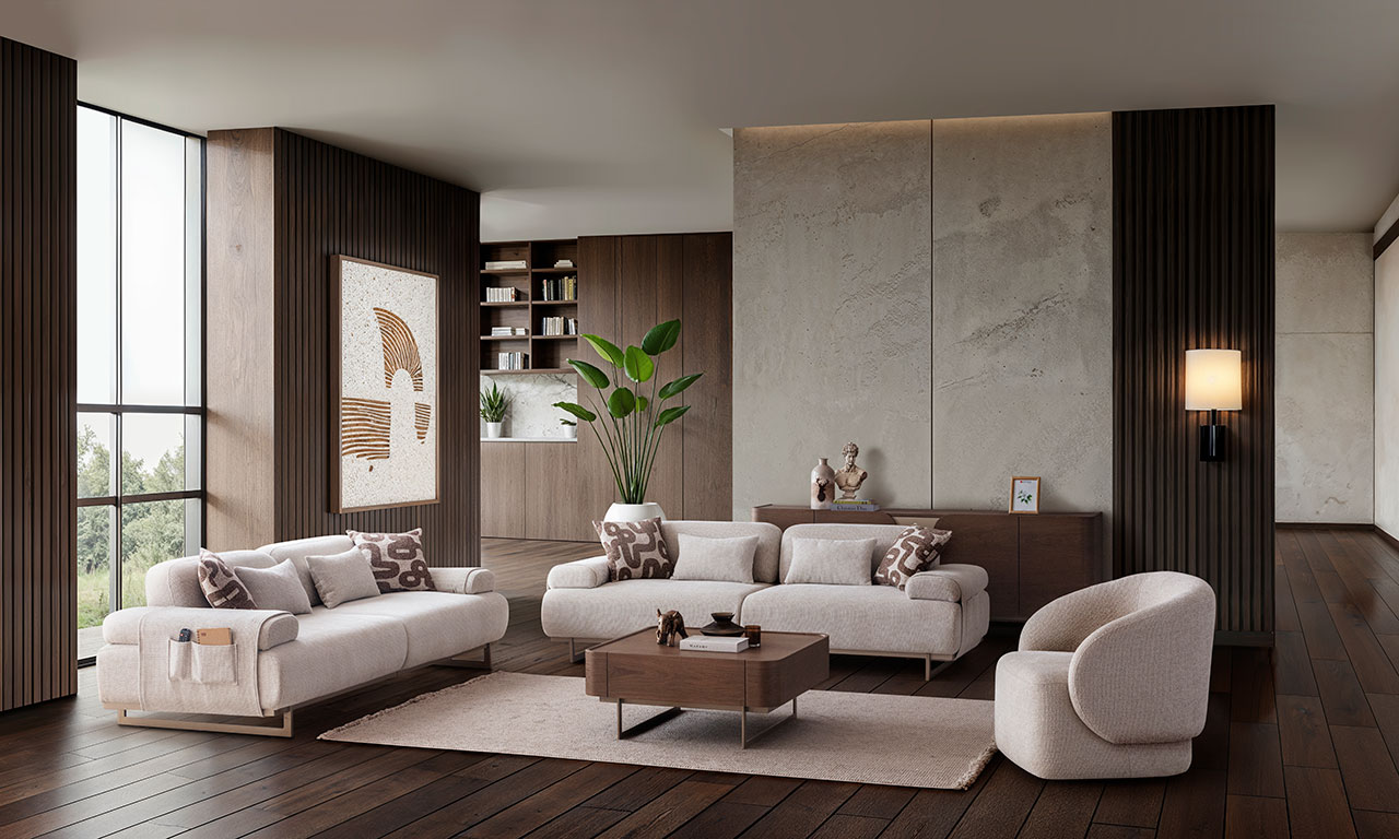 Picasso Kol Mekanizmalı Koltuk Takımı